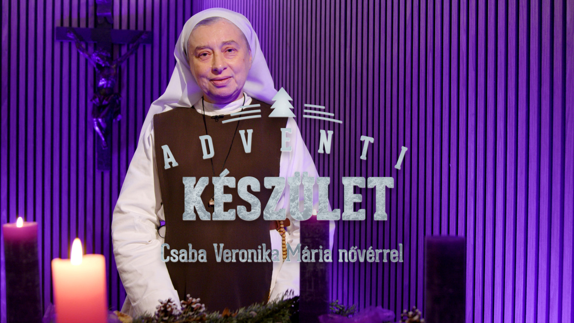 Adventi készület Csaba Veronika Mária nővérrel