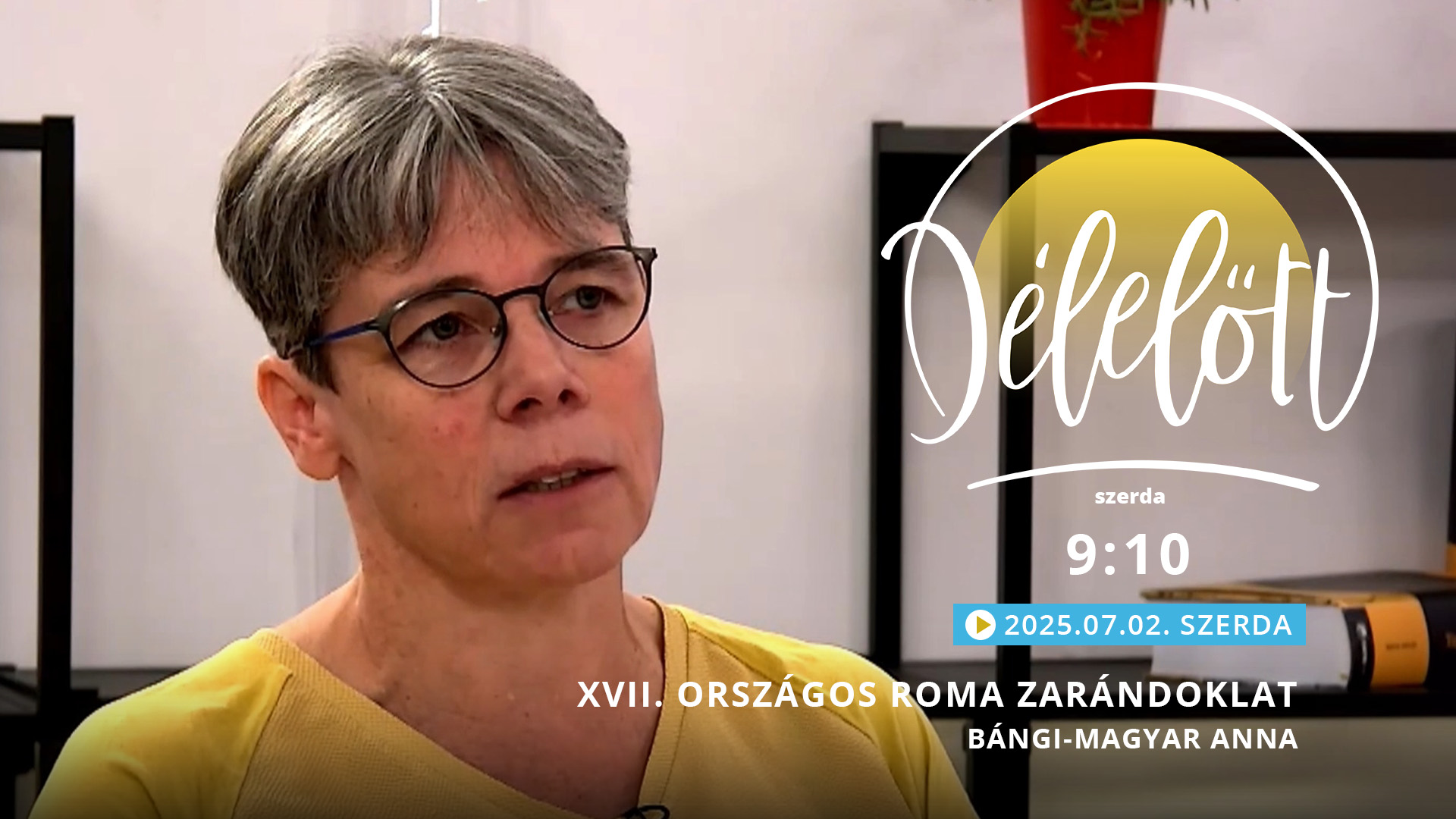 XVII. Országos roma zarándoklat – Bángi-Magyar Anna
