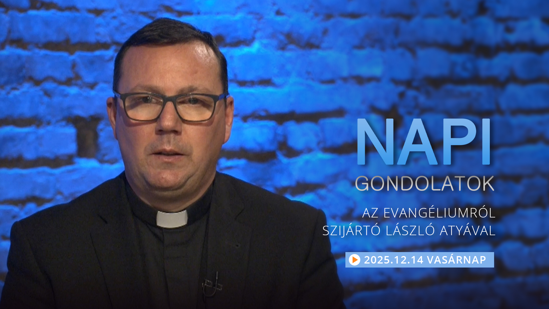 Szijártó László atya gondolatai a vasárnapi evangéliumról