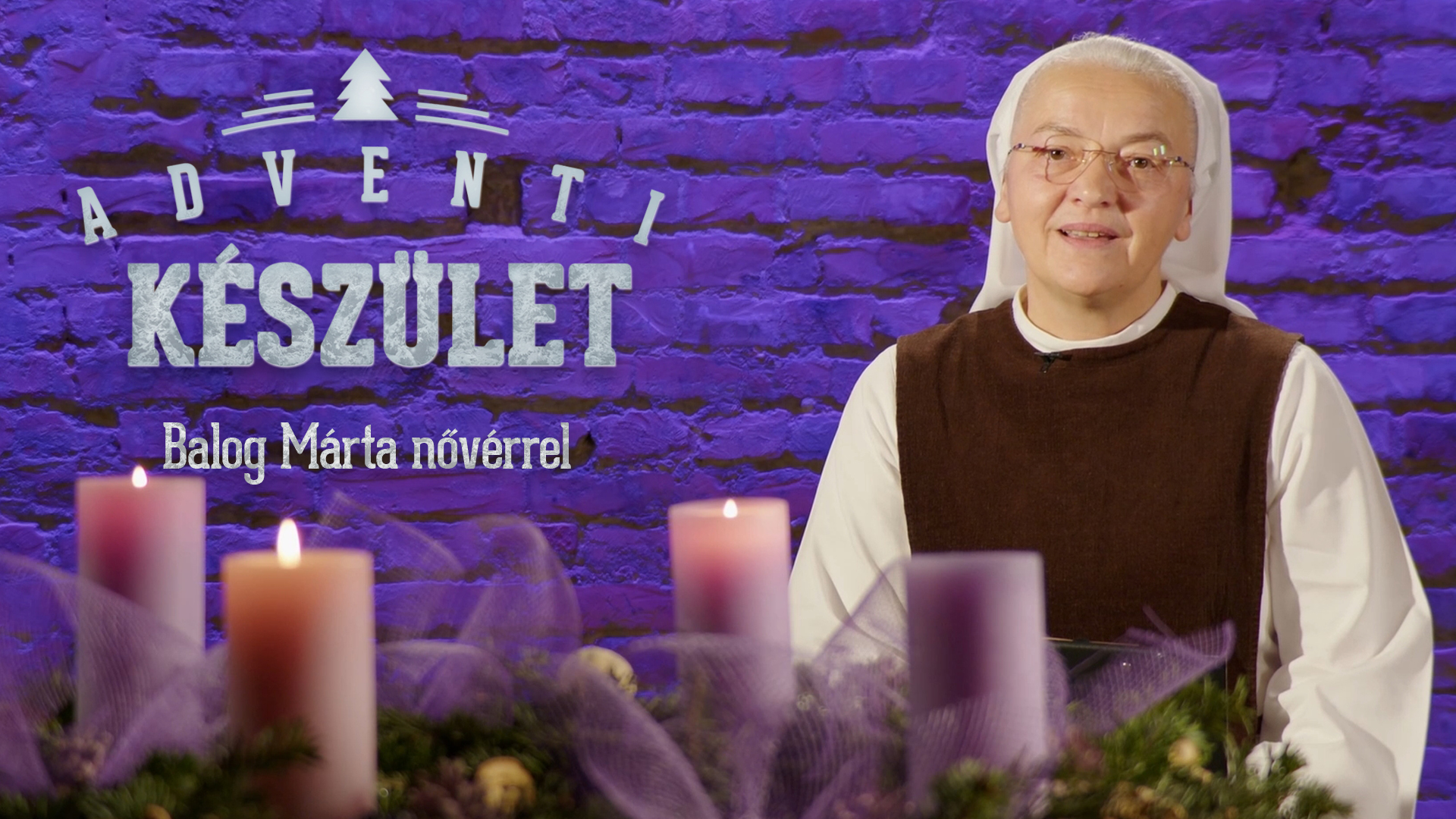 Adventi készület Balog Márta nővérrel