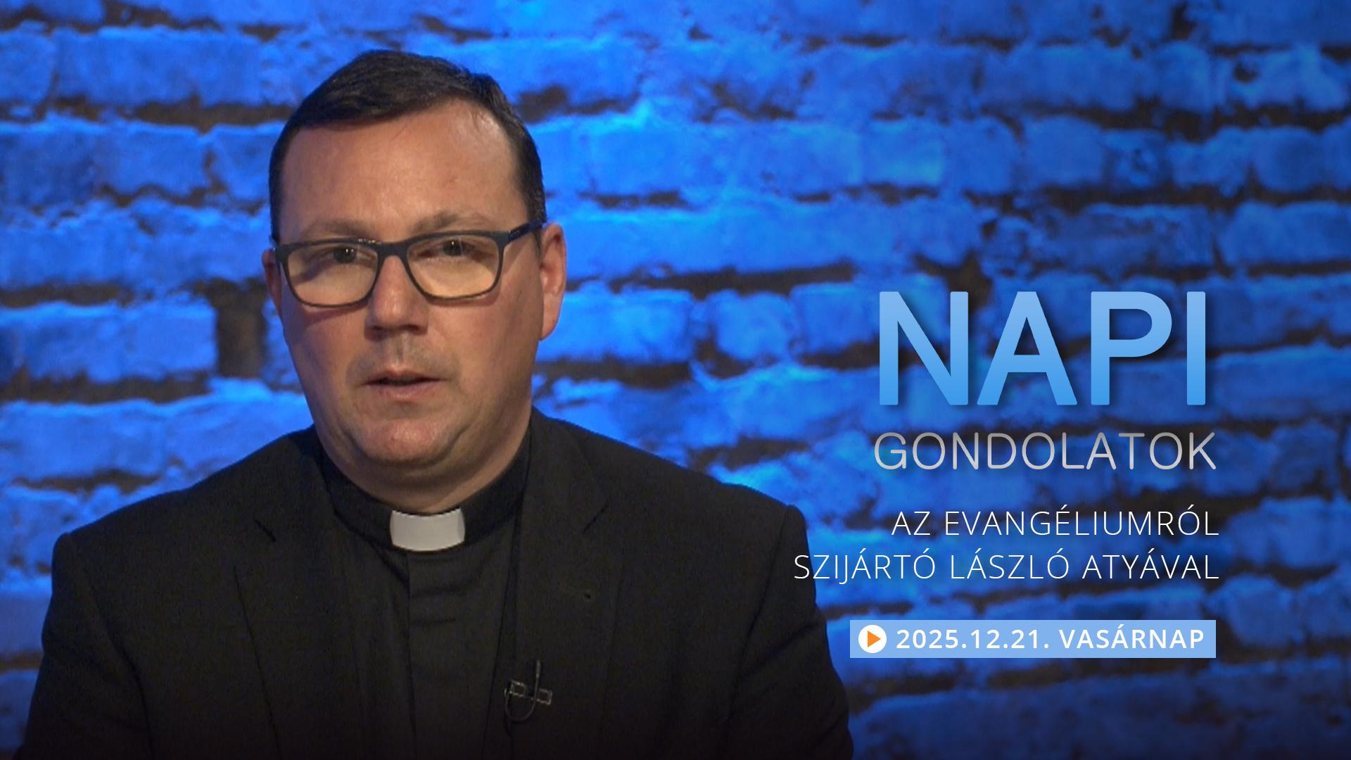 Szijártó László atya gondolatai a vasárnapi evangéliumról