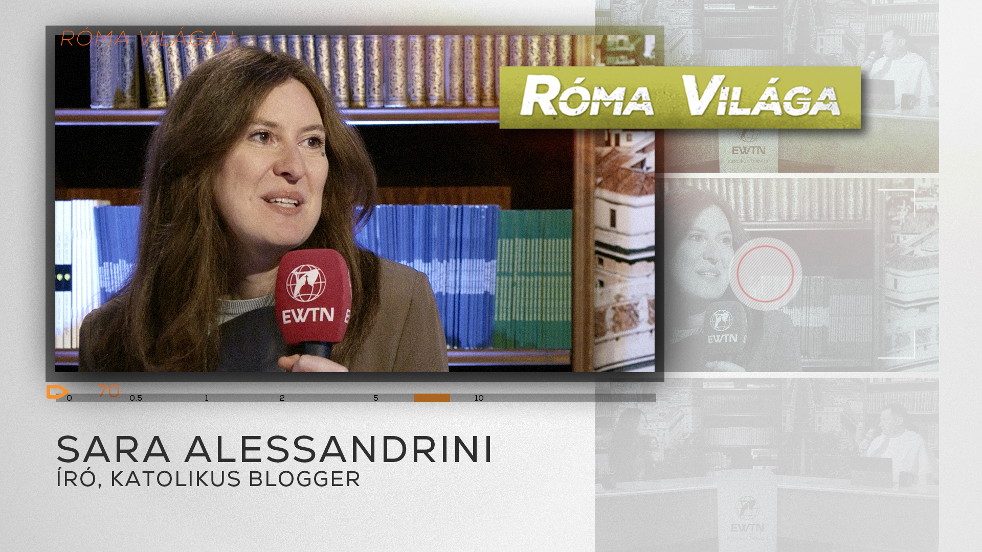 Róma Világa – Sara Alessandrini, író, katolikus blogger