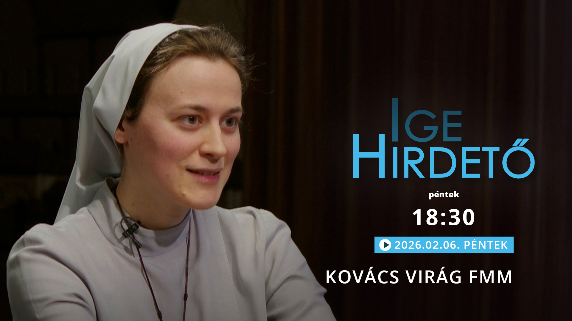 Igehirdető – Kovács Virág FMM