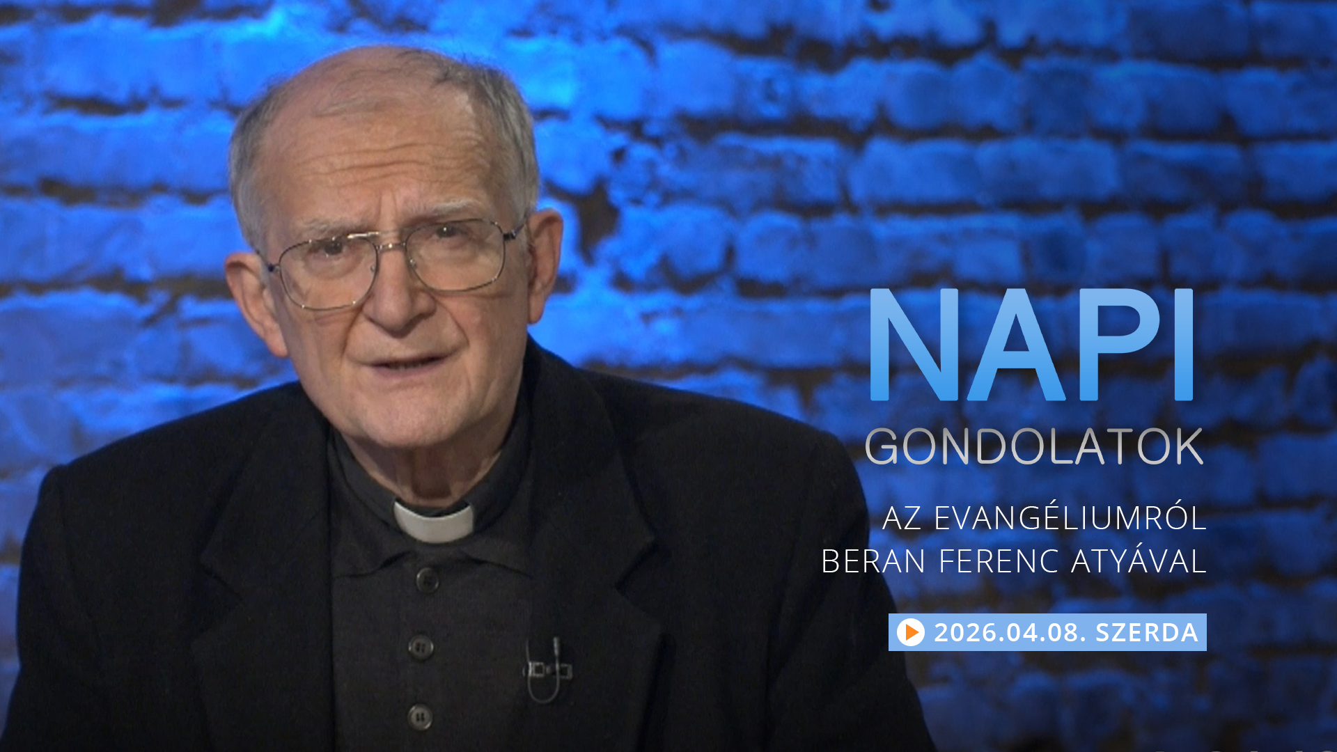 Beran Ferenc atya gondolatai a szerdai evangéliumról