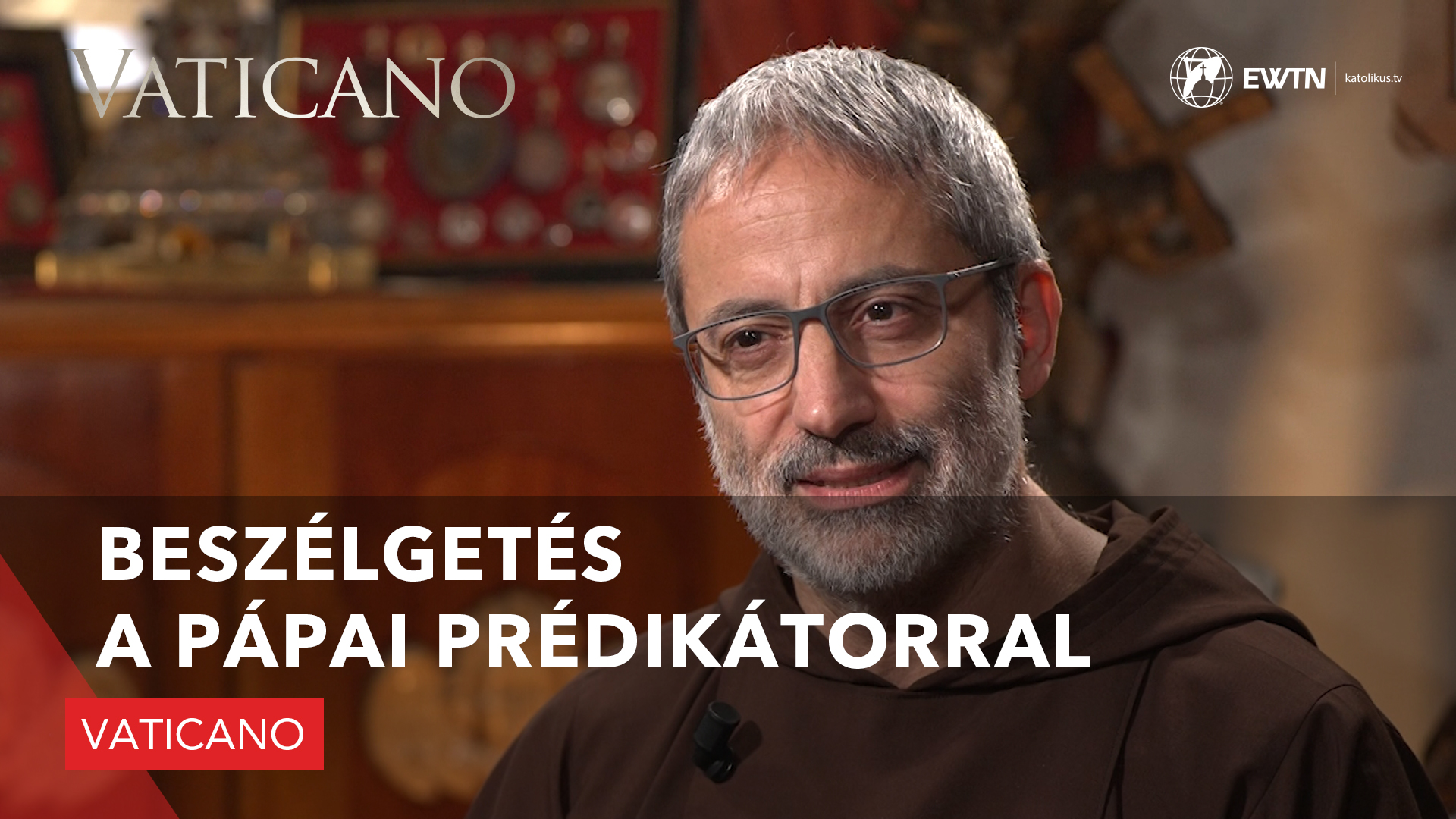 Beszélgetés a Pápai Ház szónokával