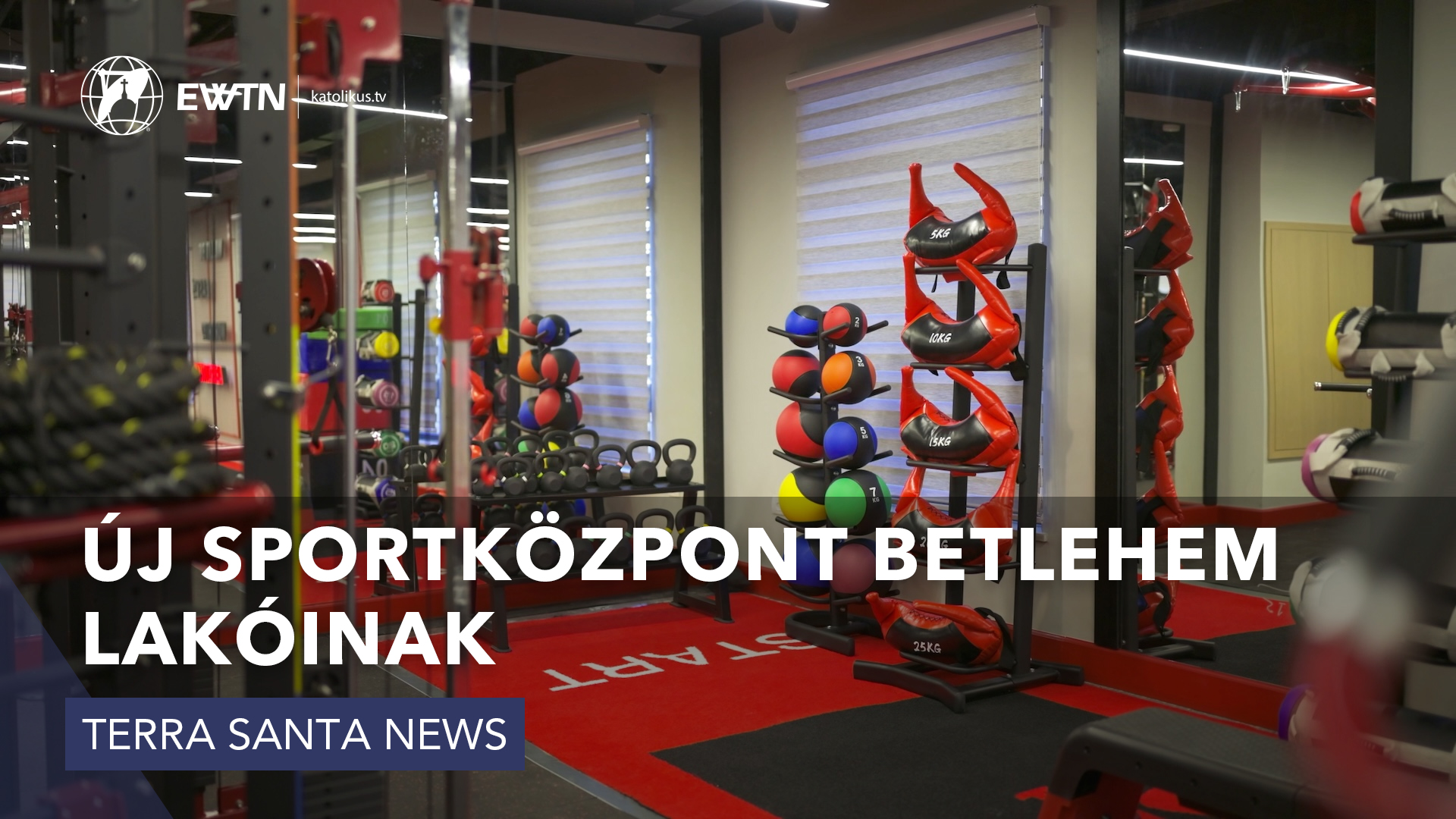 Új sportközpont betlehem lakóinak