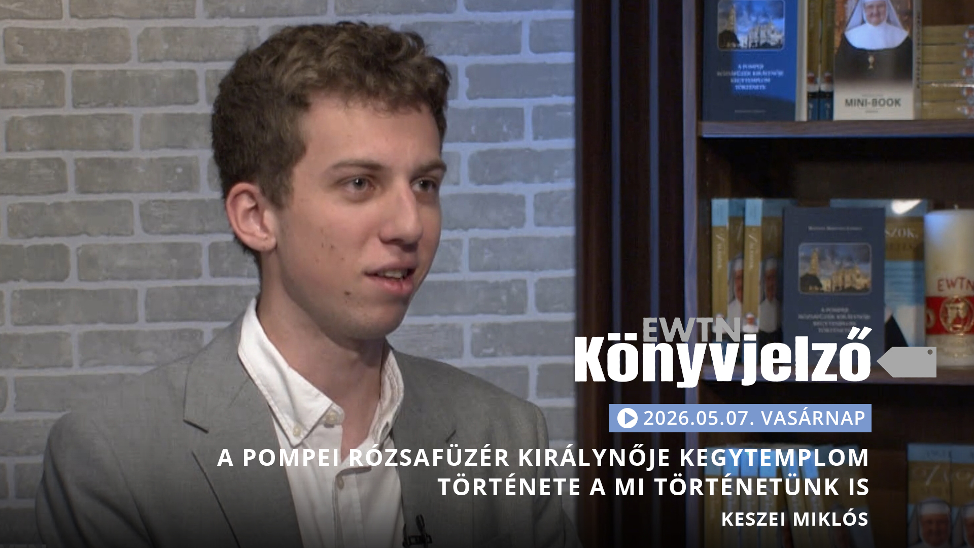A Pompei Rózsafüzér Királynője Kegytemplom Története a mi történetünk is – Keszei Miklós