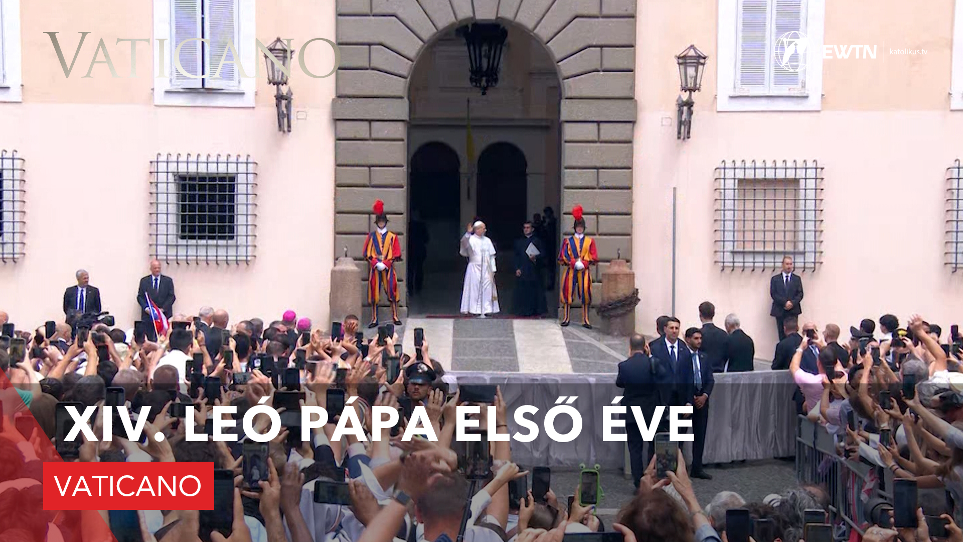 XIV. Leó pápa első éve