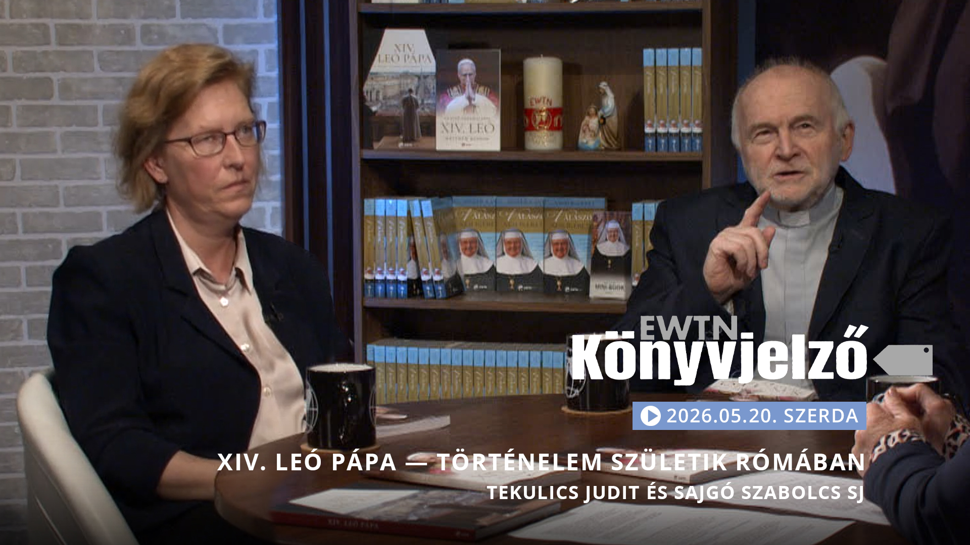 XIV. Leó pápa — történelem születik Rómában – Tekulics Judit és Sajgó Szabolcs SJ