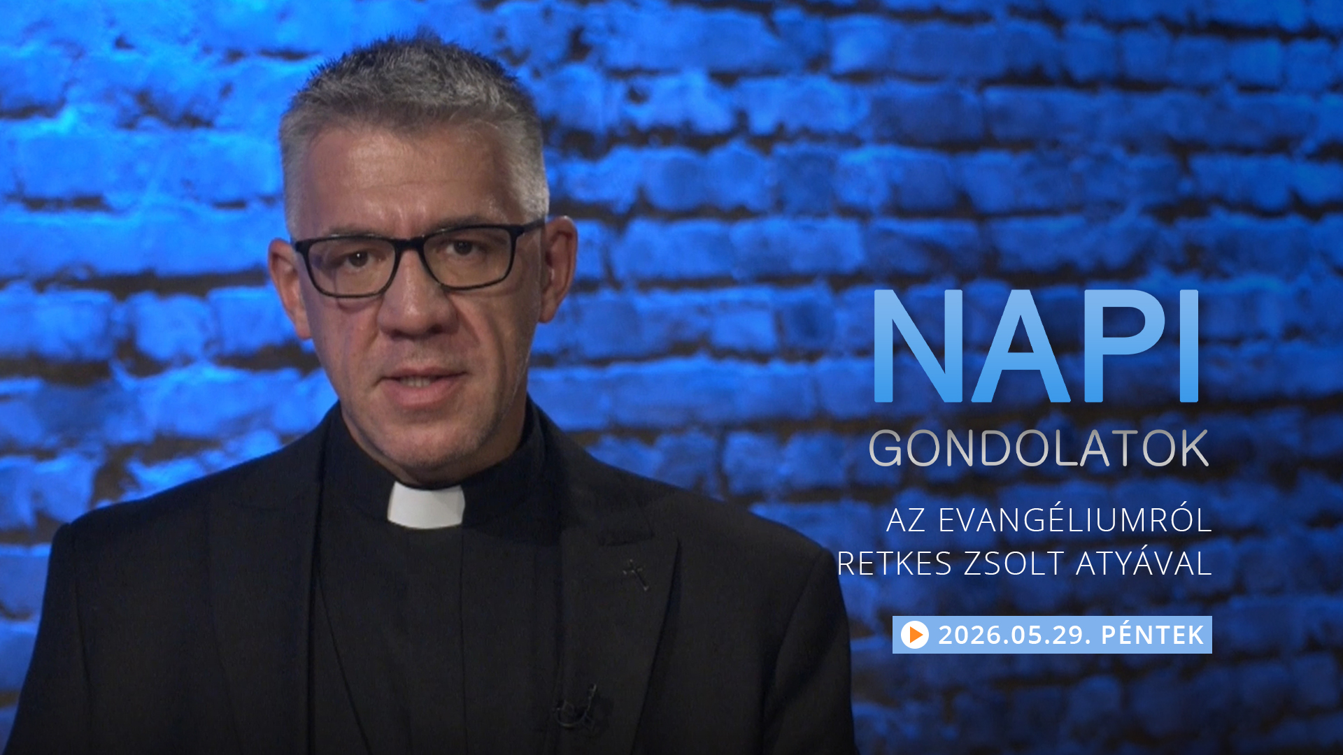 Retkes Zsolt atya gondolatai a pénteki evangéliumról