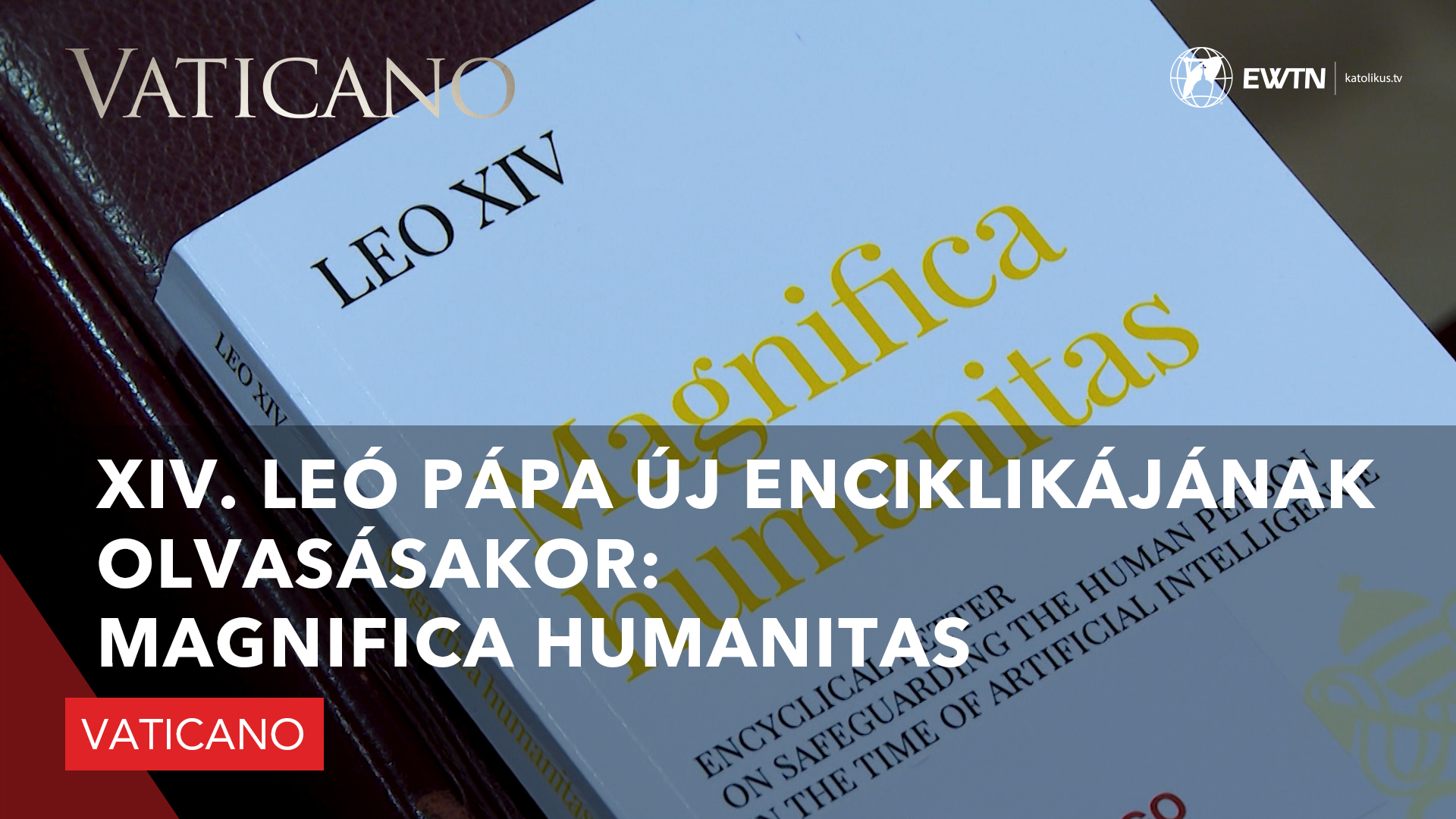 XIV. Leó pápa új enciklikájának olvasásakor: Magnifica Humanitas