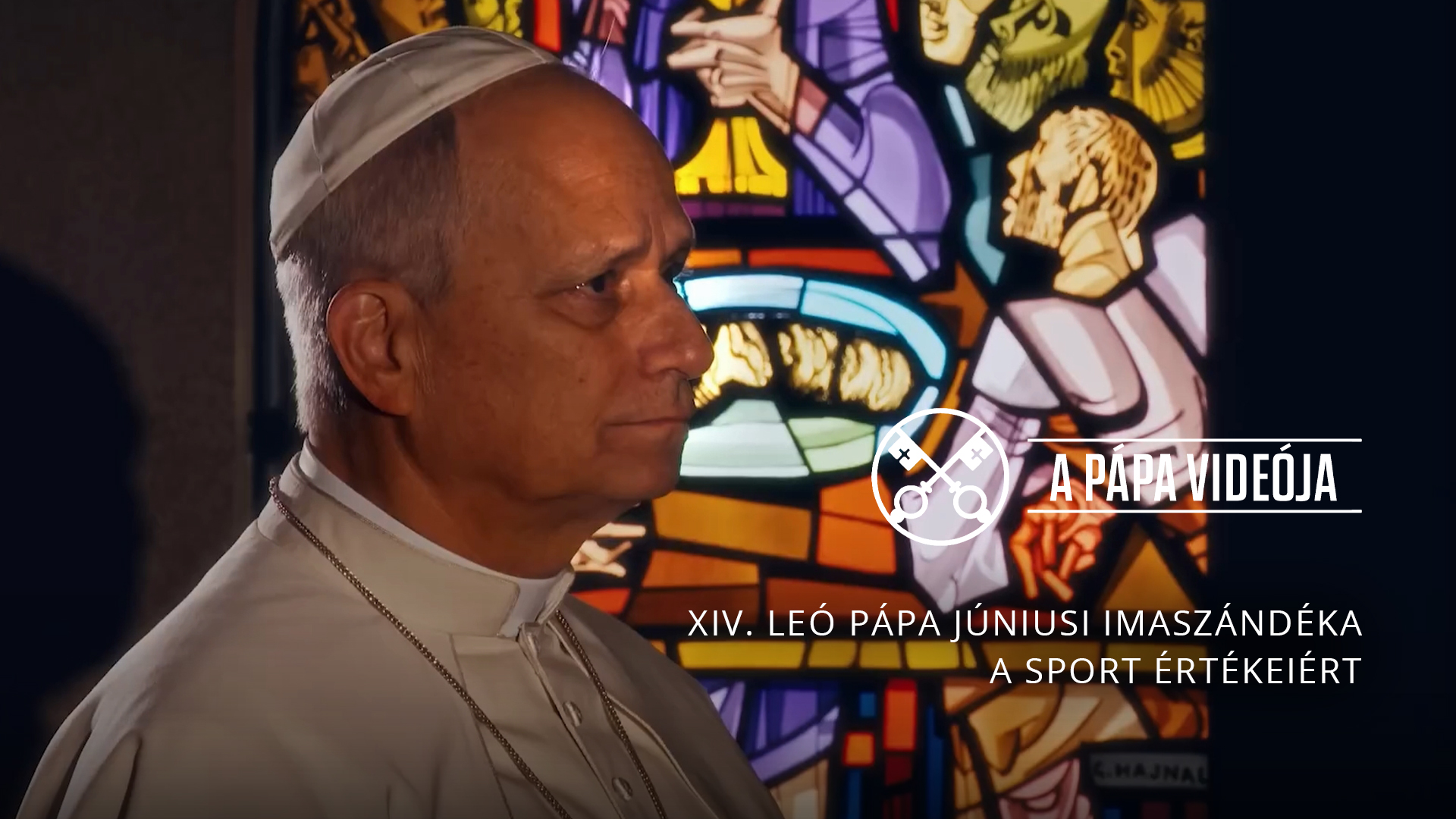 XIV. Leó pápa júniusi imaszándéka – A sport értékeiért