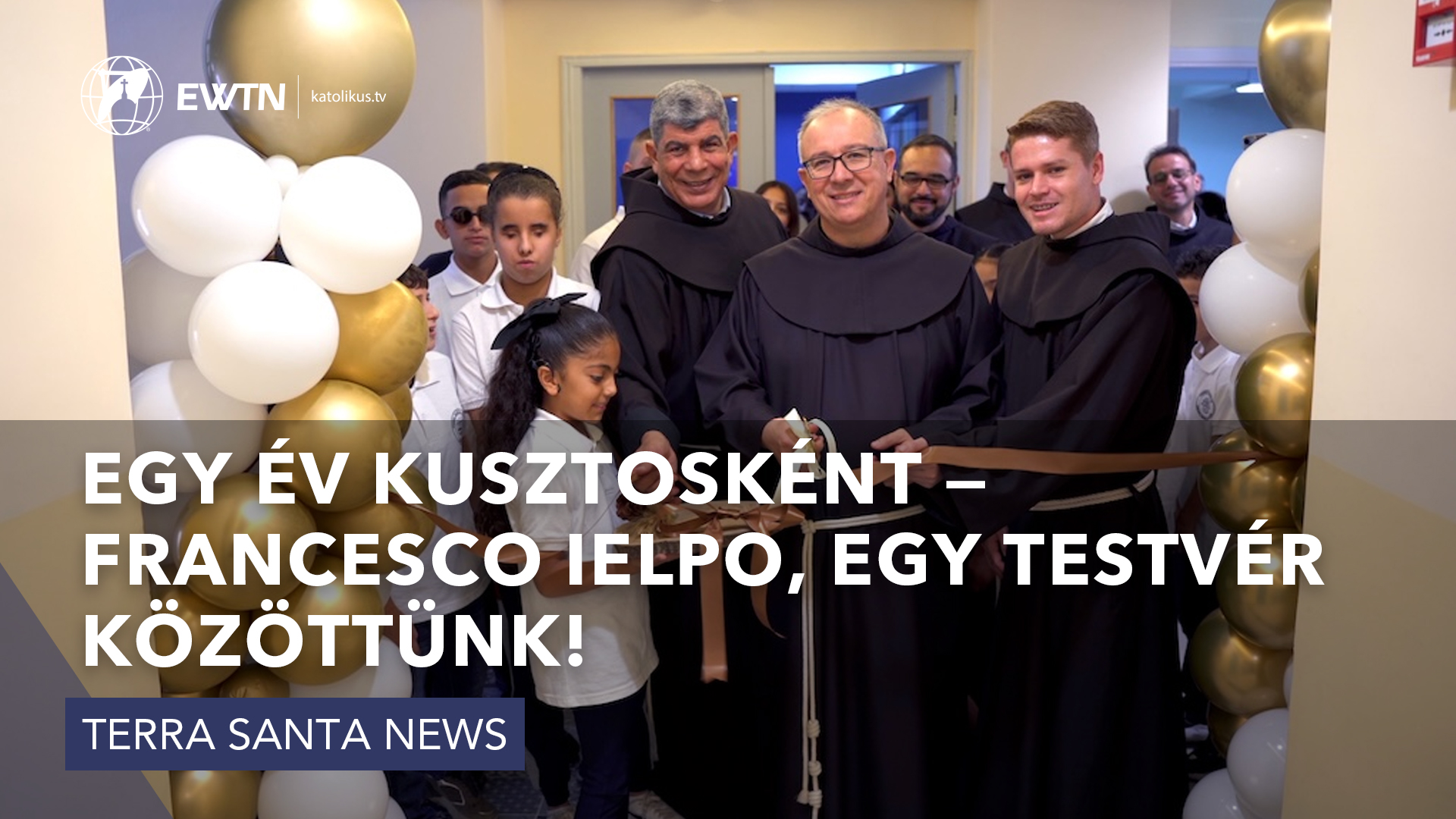 Egy év Kusztosként — Francesco Ielpo, egy testvér közöttünk!