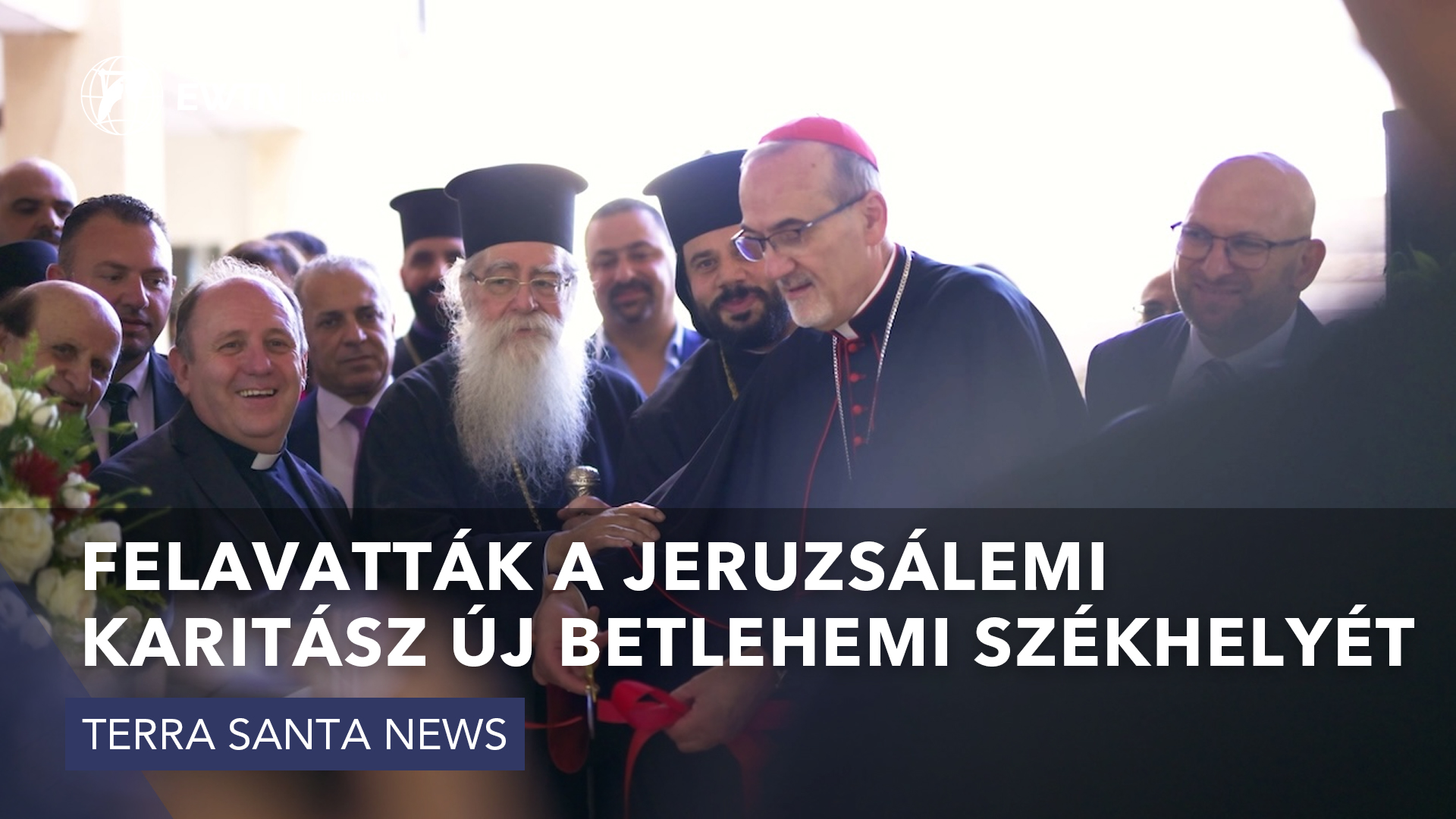 Felavatták a Jeruzsálemi Karitász új betlehemi székhelyét