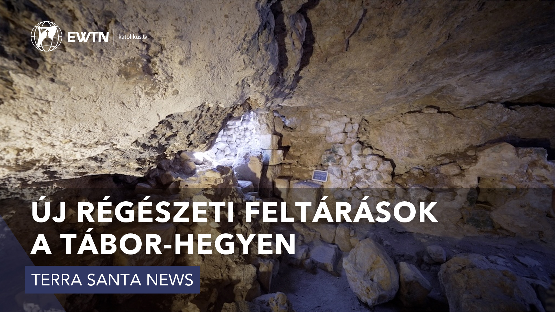 Új régészeti feltárások a Tábor-hegyen