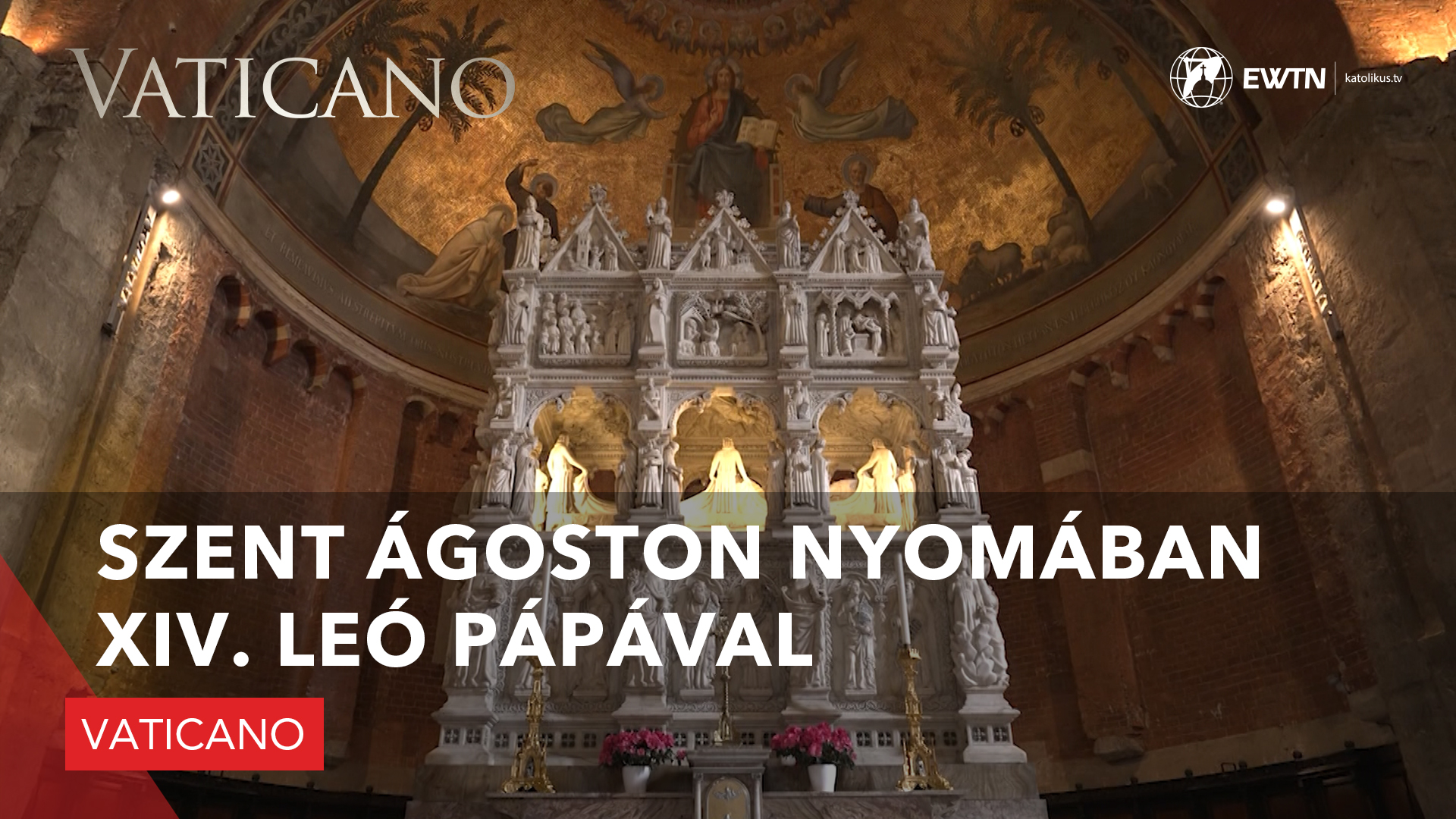 Szent Ágoston nyomában XIV. Leó pápával