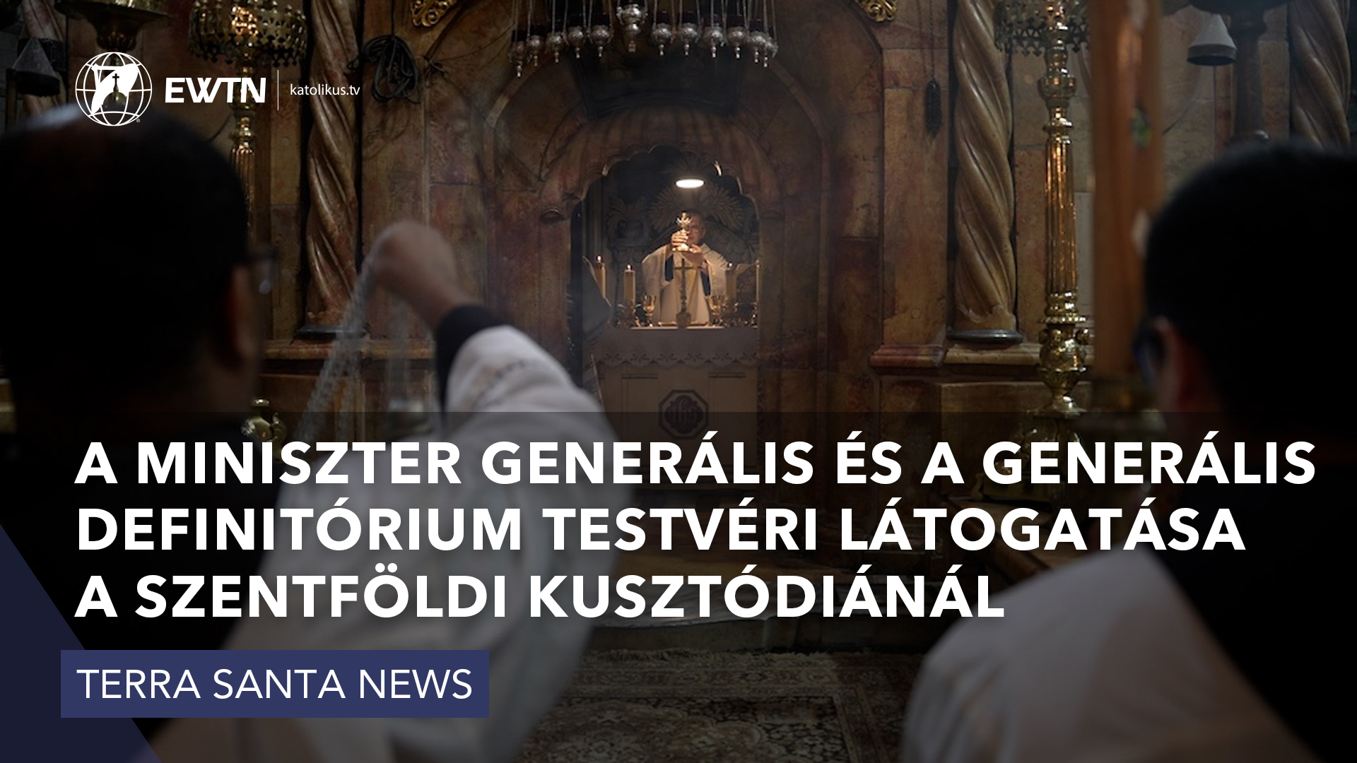A miniszter generális és a Generális Definitórium testvéri látogatása a Szentföldi Kusztódiánál
